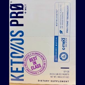 Pruvit KETO//OS PRO Blueberry Muffin